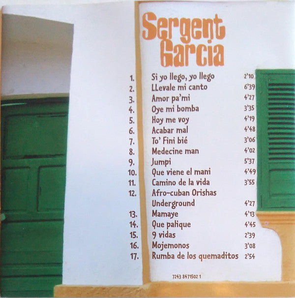 Sergent Garcia : Un Poquito Quema'o (CD, Album)