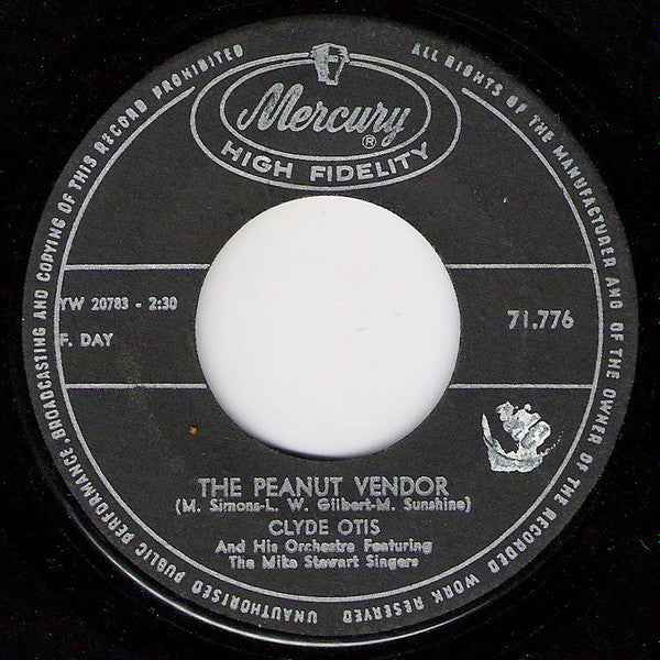 Clyde Otis Featuring The Mike Stewart Singers : Jungle Drums / The Peanut Vendor (7", Single)