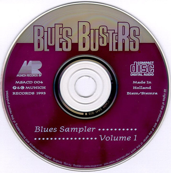 Various : Blues Busters Volume 1 (CD, Comp)