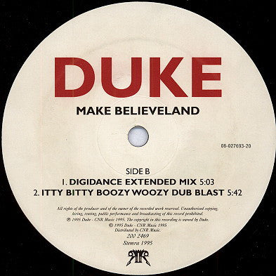 Duke : Make Believeland (12")