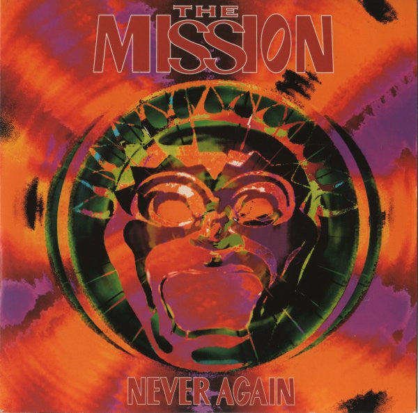 The Mission : Never Again (7", Single, Pic)