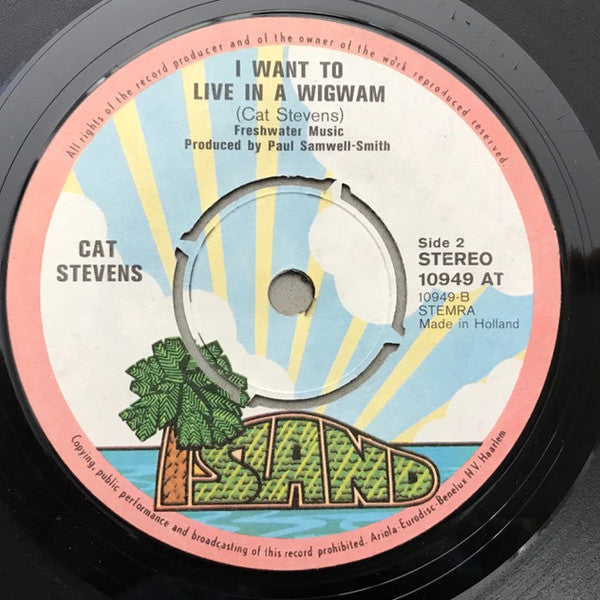 Cat Stevens : Morning Has Broken (7", Single, Ora)