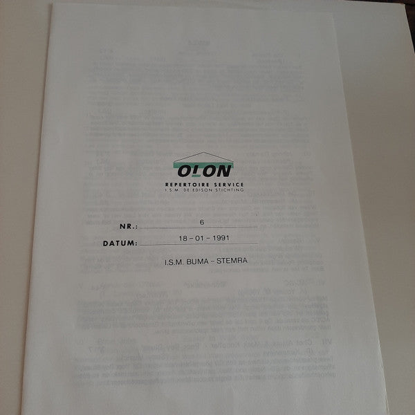 Various : Repertoire Service No. 6 (LP, Comp, Promo, Smplr)