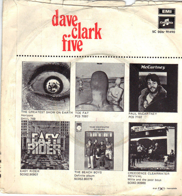 The Dave Clark Five : Julia / Five By Five (7", Single)