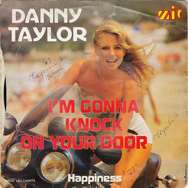 Danny Taylor (10) : I'm Gonna Knock On Your Door (7", Single)