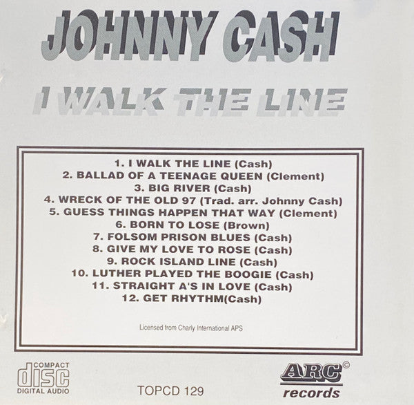Johnny Cash : I Walk The Line (CD, Comp)