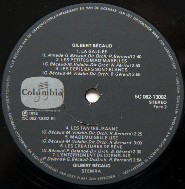 Gilbert Bécaud : Bécaud (LP)