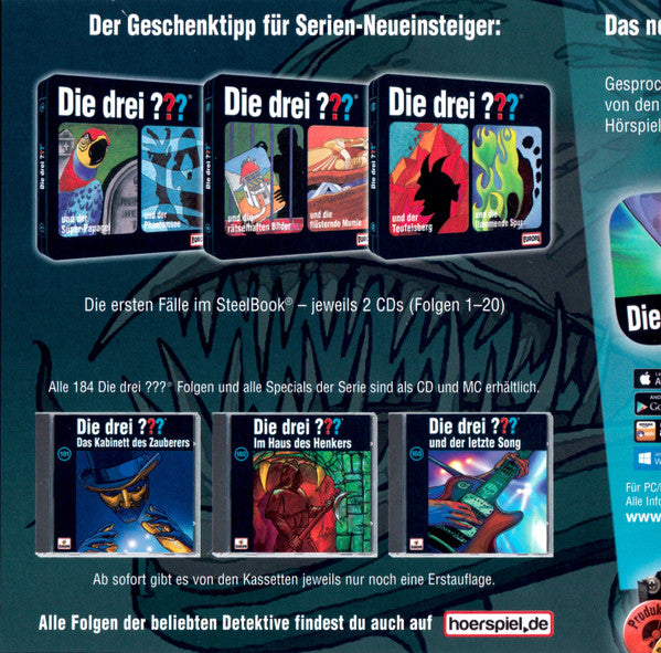 Kari Erlhoff : Die Drei ??? 184 - Und Der Hexengarten (CD)