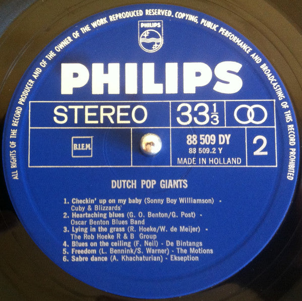 Various : Dutch Pop Giants (LP, Comp)