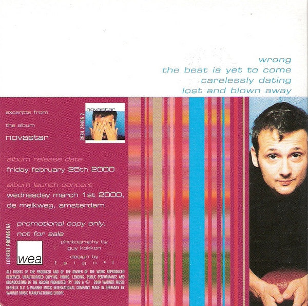 Novastar (2) : Excerpts From The Album Novastar (CD, Promo)
