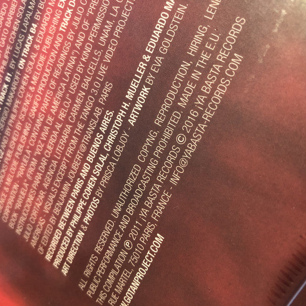 Gotan Project : Best Of (2xLP, Comp)