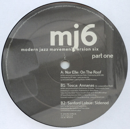 Various : Modern Jazz Movement Version 6 (Part 1) (12")