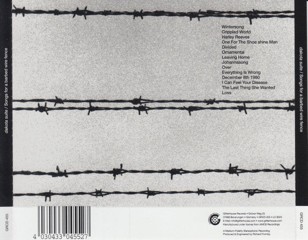 Dakota Suite : Songs For A Barbed Wire Fence (CD, Album)
