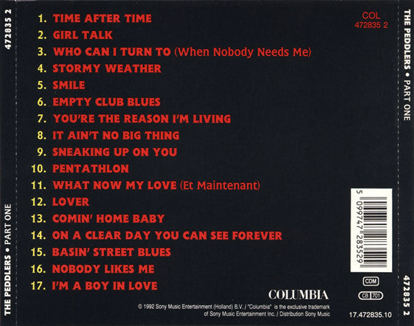 The Peddlers : Part One (CD, Comp)