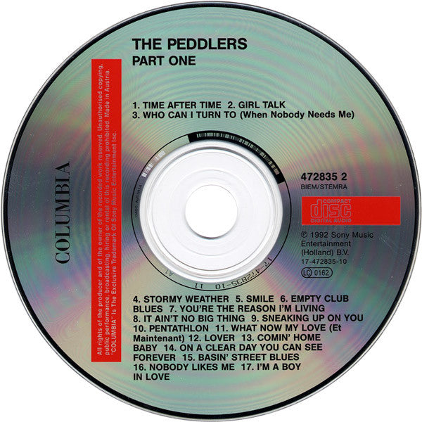 The Peddlers : Part One (CD, Comp)