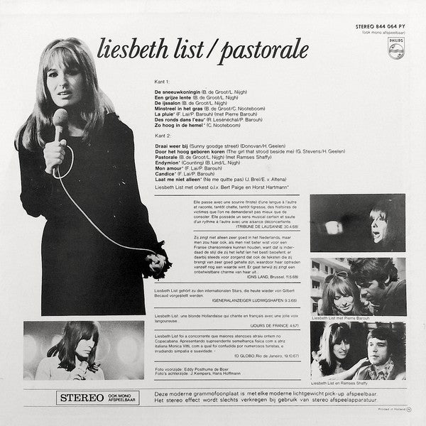 Liesbeth List : Pastorale (LP, Album)