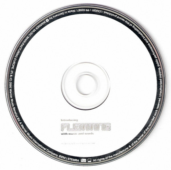 Flemming : Introducing Flemming With Music And Words (CD, Promo)