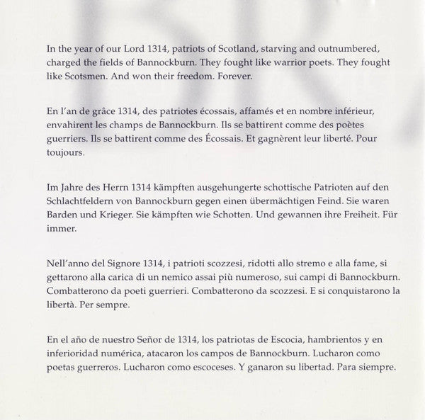 James Horner Performed By London Symphony Orchestra : Braveheart (Original Motion Picture Soundtrack) (CD, Album)