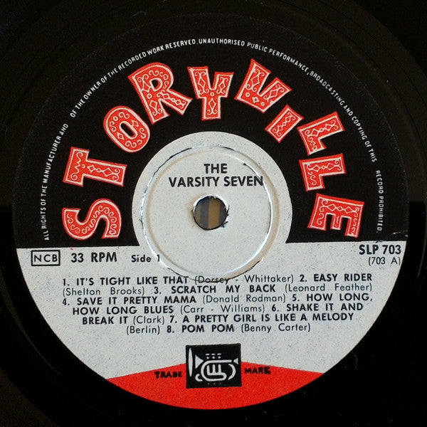 Varsity Seven, Stuff Smith & His Orchestra : The Varsity Sessions Vol. 2 (LP, Comp)