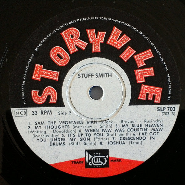 Varsity Seven, Stuff Smith & His Orchestra : The Varsity Sessions Vol. 2 (LP, Comp)