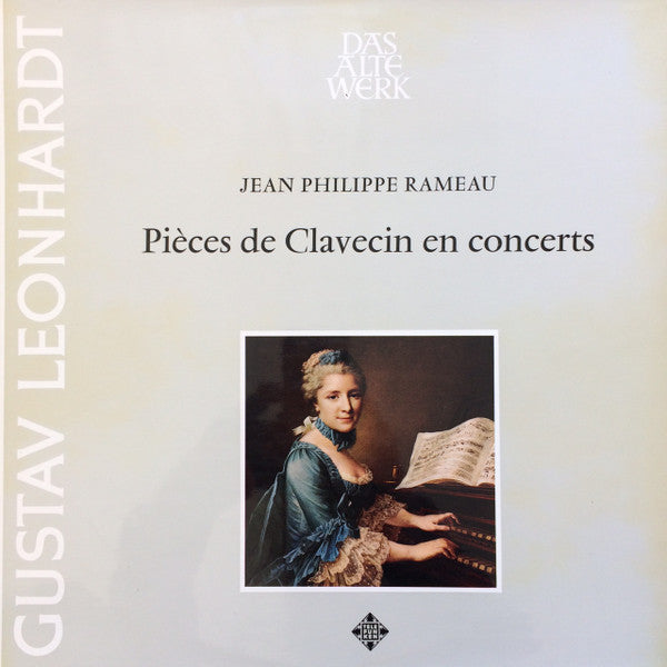 Gustav Leonhardt - Jean-Philippe Rameau : Pièces De Clavecin En Concerts (LP, Album, RE)
