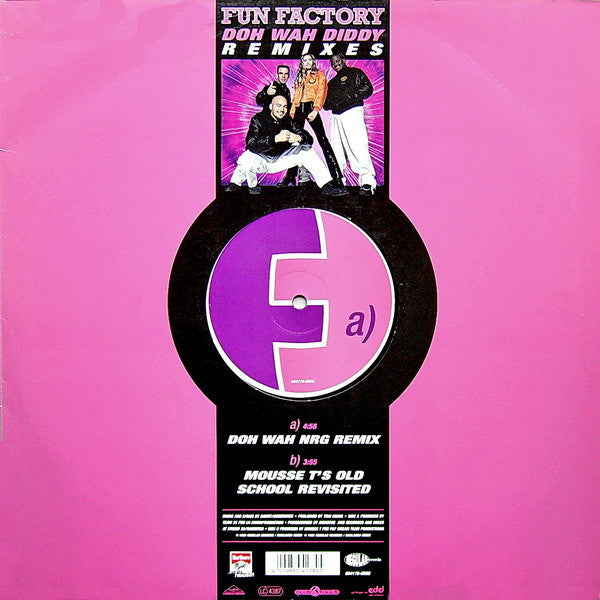Fun Factory : Doh Wah Diddy (Remixes) (12")