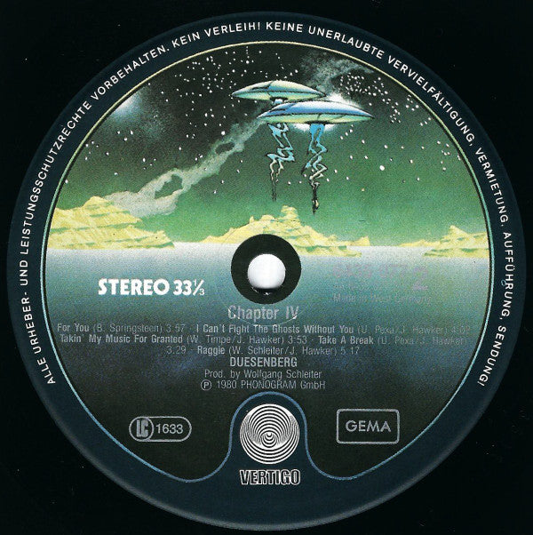 Duesenberg : Chapter IV (LP, Album)
