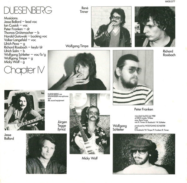 Duesenberg : Chapter IV (LP, Album)