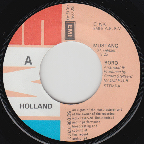 Boro : Mustang (7", Single)