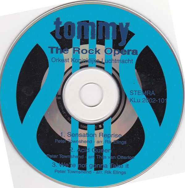 Kapel Van De Koninklijke Luchtmacht : Tommy - The Rock Opera (CD, Single)