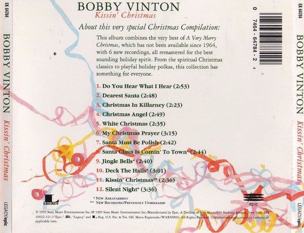 Bobby Vinton : Kissin' Christmas (CD, Comp)