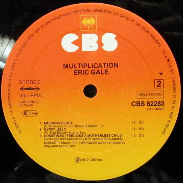Eric Gale : Multiplication (LP, Album)