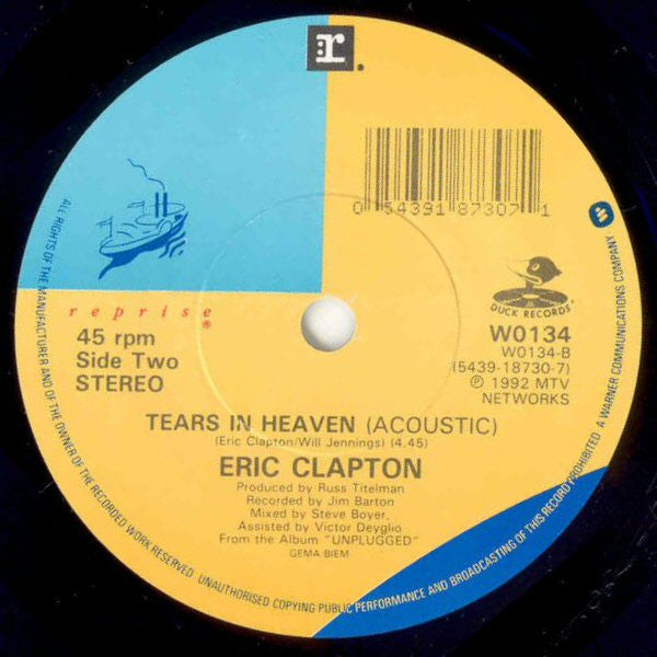 Eric Clapton : Layla (Acoustic) (7")