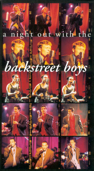 Backstreet Boys : A Night Out With The Backstreet Boys (VHS, PAL, Dut + CD + Box, Ltd)