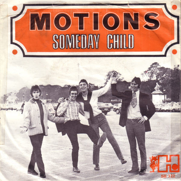 The Motions : It's The Same Old Song / Someday Child (7", Single, Bla)