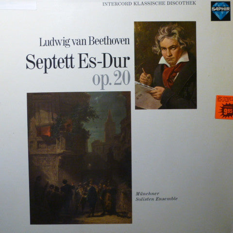Ludwig van Beethoven, Münchner Solisten Ensemble : Septett Es-Dur Op.20 (LP)