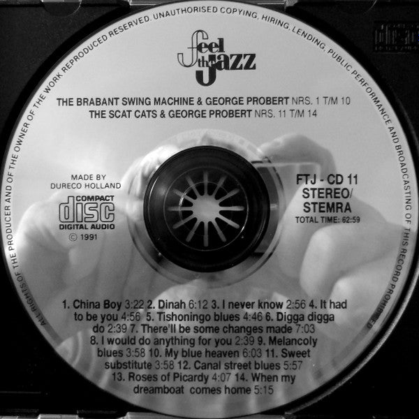 George Probert, Brabant Swing Machine, The Scat Cats : Tuh-Dil-Ya (CD, Album)