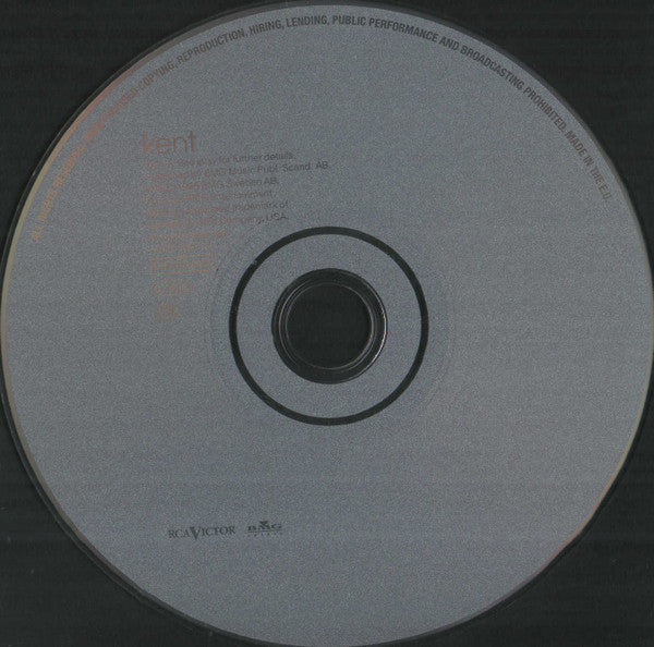 Kent (2) : Isola (CD, Album, RP)