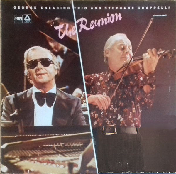 George Shearing Trio And Stéphane Grappelli : The Reunion (LP, Album)