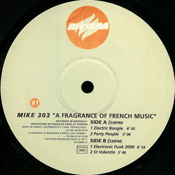 Mike 303 : A Fragrance Of French Music Volume #1 (12")