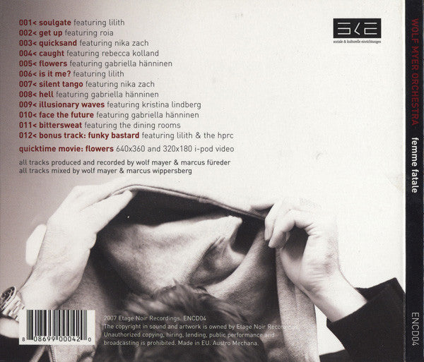 Wolf Myer Orchestra : Femme Fatale (CD, Album, Enh)