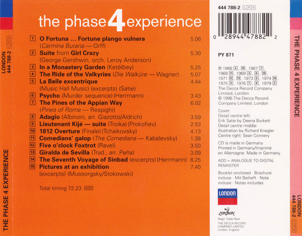 Various : The Phase 4 Experience (CD, Comp)