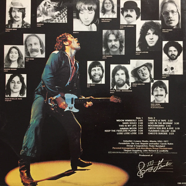 Kim Larsen : Kim Larsen & Yankee Drengene (LP, Album, Unb)