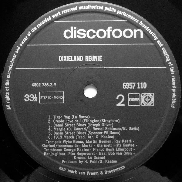Various : Dixieland Reünie (LP, Album)
