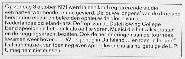 Various : Dixieland Reünie (LP, Album)