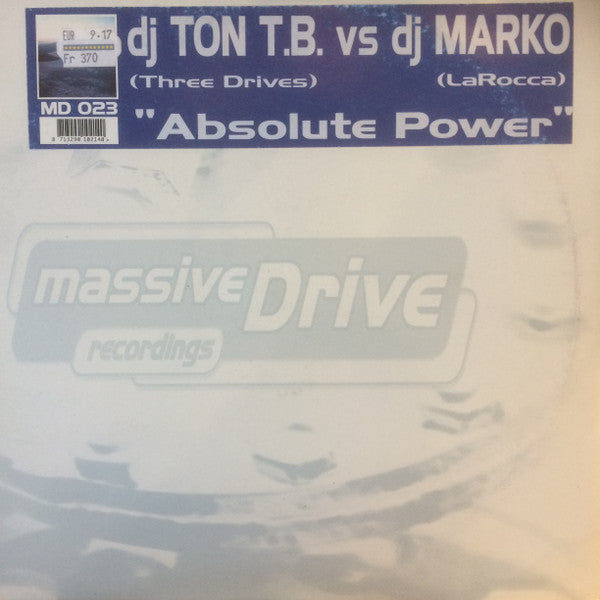 DJ Ton T.B. vs. DJ Marko : Absolute Power (12")