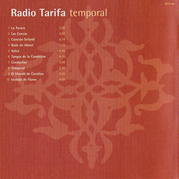 Radio Tarifa : Temporal (CD, Album, Sli)