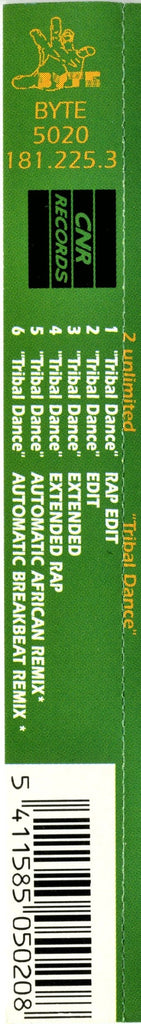 2 Unlimited : Tribal Dance (CD, Maxi)