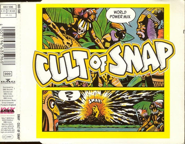 Snap! : Cult Of Snap (CD, Single)