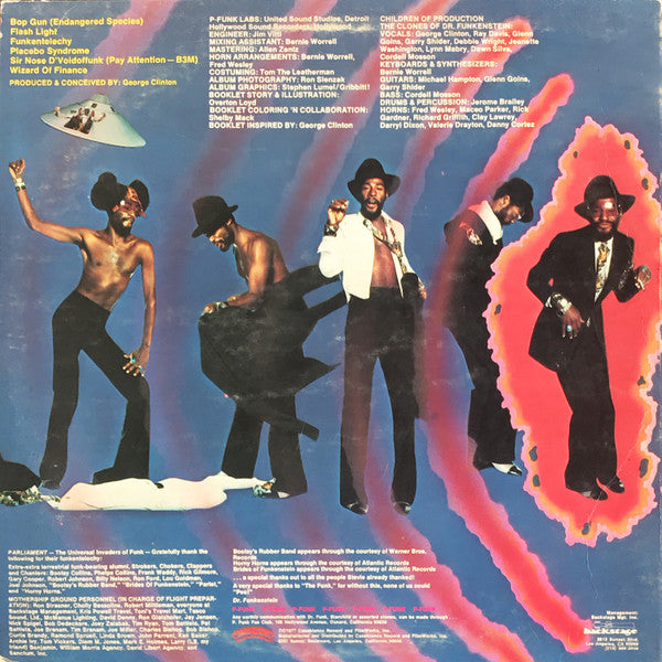 Parliament : Funkentelechy Vs. The Placebo Syndrome (LP, Album, Ter)